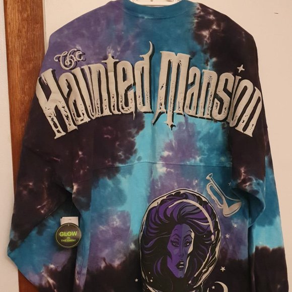 Disney Parks Spirit Jersey Adult SMALL Haunted Mansion Madame Leota New with Tag - Picture 2 of 5